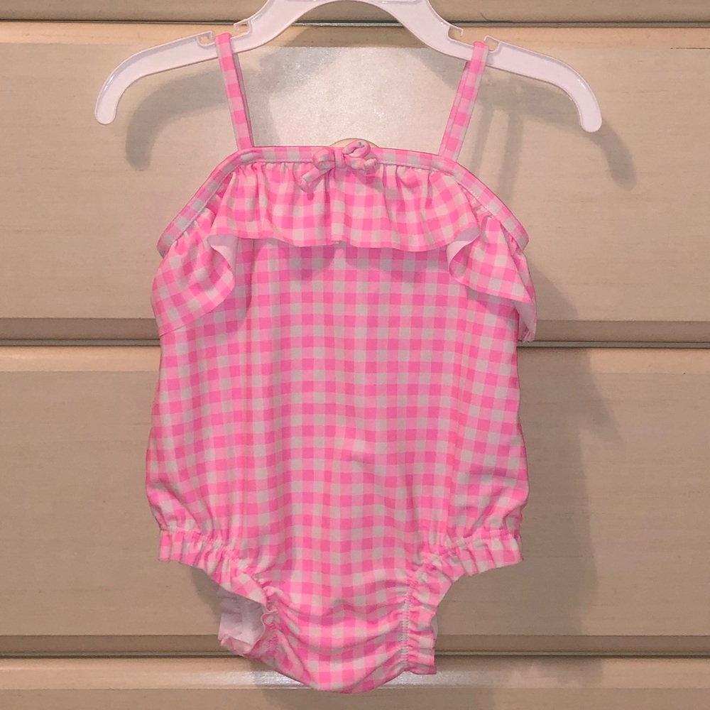 GAP gingham swim one-piece